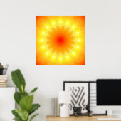 Mandala Makua'Uwila 6 Poster (Heimbüro)
