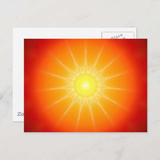 Mandala Makua'Uwila 7 Postkarte (Vorne/Hinten)