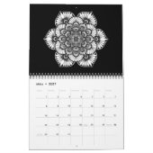 Mandala Malbuch für Erwachsene - Black Beauties Kalender (Mär 2027)
