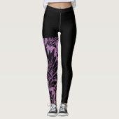 Mandala Mandala Nahtloses Workout Leggings (Vorderseite)