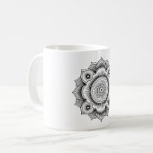 Mandala, Mandala Symbol Kaffeetasse (Vorderseite Links)
