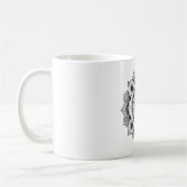Mandala, Mandala Symbol Kaffeetasse (Links)