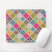 Mandala marokkanisch, farbenfroh, ethnisch mousepad (Mit Mouse)