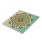 Mandala/Marokkanisches Flachmuster Fliese (Seite)