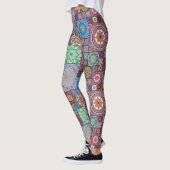 Mandala/Marokkanisches Flachmuster Leggings (Links)