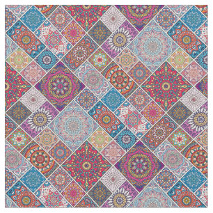Mandala/Marokkanisches Flachmuster Stoff