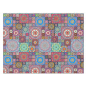 Mandala/Marokkanisches Flachmuster Tischdecke (Vorderseite (Horizontal))