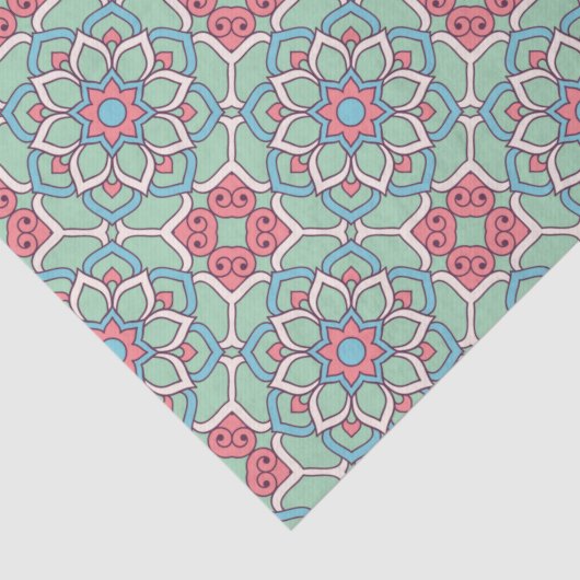 Mandala/Marokkanisches Muster Seidenpapier (Detail)