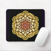 Mandala-Mauspad Mousepad (Mit Mouse)