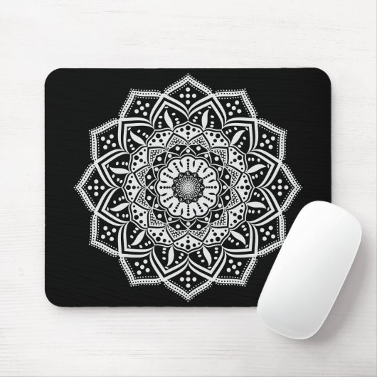 Mandala-Mauspad Mousepad (Mit Mouse)
