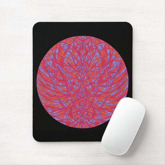 Mandala-Mausunterlage Mousepad (Mit Mouse)