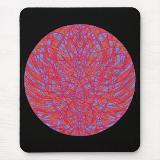 Mandala-Mausunterlage Mousepad (Vorne)