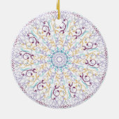 Mandala medioral keramik ornament (Hinten)