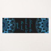 Mandala Meditation Yogamat Yogamatte (Vorderseite (Horizontal))