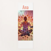 Mandala-Meditation Yogamatte (Vorderseite)