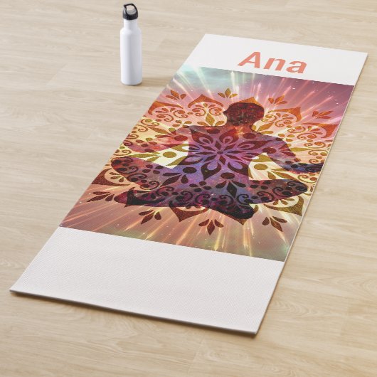 Mandala-Meditation Yogamatte (Beispiel)