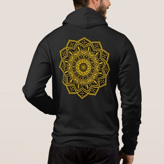 Mandala Men-T - Shirt (Rückseite)