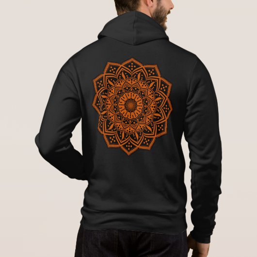 Mandala Men-T - Shirt (Rückseite)