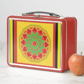 Mandala Metal Lunch Box (Beispiel)