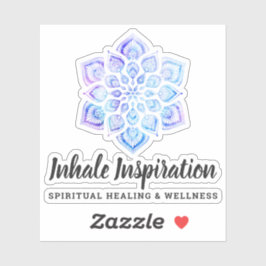 Mandala Metaphysische Spirituelle Logo Aufkleber