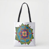 Mandala Mind All-Over-Print Tote Bag Tasche (Vorderseite)