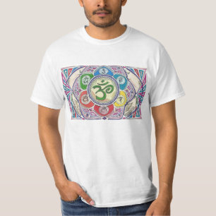 Mandala mit dem vier HandT - Shirt