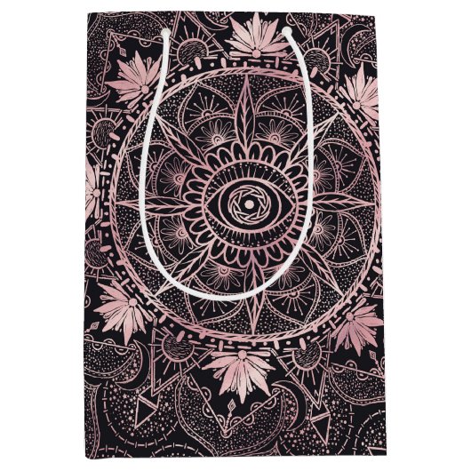 Mandala Mittlere Geschenktüte (Vorderseite)