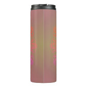 Mandala Monogram Thermosbecher (Rückseite)