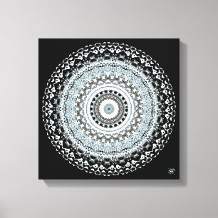 Mandala-Monster 2 Leinwanddruck