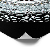 Mandala-Monster 2 Poster (Ecke)