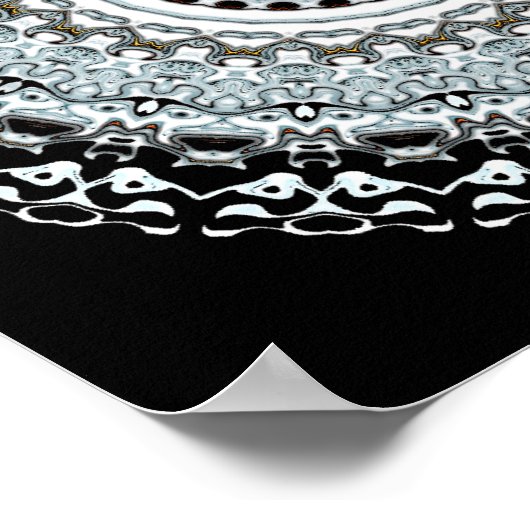 Mandala-Monster 2 Poster (Ecke)