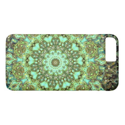 Mandala-Monster Case-Mate iPhone Hülle (Rückseite (Horizontal))