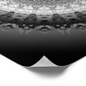 Mandala-Monster (Eule, Gorillas & Homunculi) Poster (Ecke)