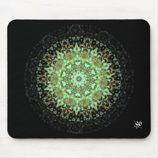 Mandala-Monster Mousepad (Vorne)