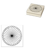 Mandala Monthly Tracker für Bujo Wood Art Briefmar Gummistempel (Stempel)