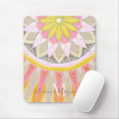 Mandala Morning Sun modische Mousepad (Mit Mouse)