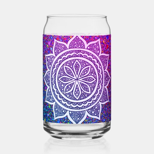 Mandala Mosaic 2025 Dosenglas (Vorderseite)