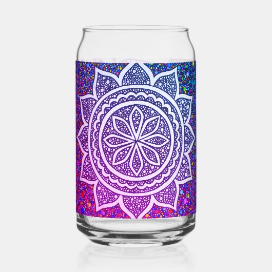 Mandala Mosaic 2025 Dosenglas (Rückseite)