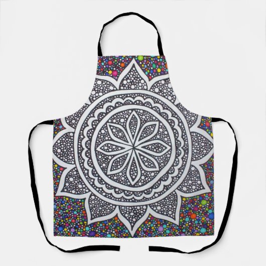 Mandala Mosaic 2025 Schürze (Vorderseite)