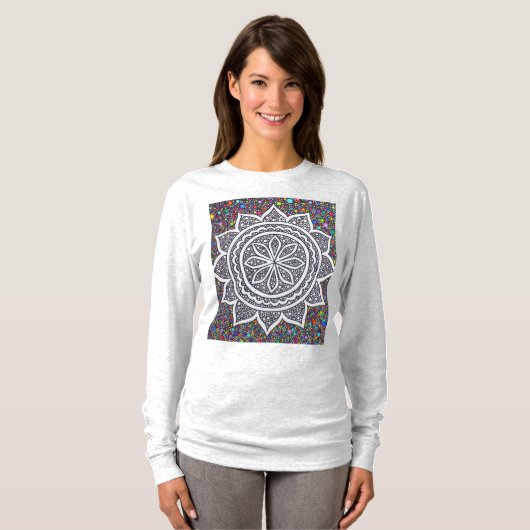 Mandala Mosaic 2025 T-Shirt (Vorne ganz)