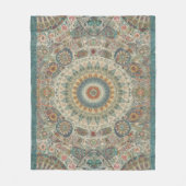 Mandala Mosaic Fleece Blanket (Vorderseite)