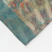 Mandala Mosaic Fleece Blanket (Ecke)