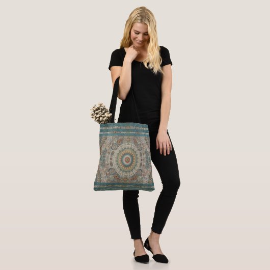 Mandala Mosaic Large Tasche (Am Model)