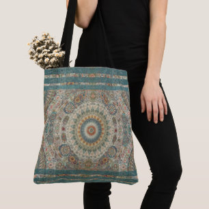 Mandala Mosaic Large Tasche