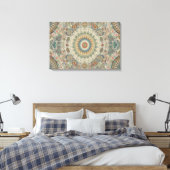 Mandala Mosaic Wall Art Leinwanddruck (Insitu (Schlafzimmer))