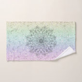 Mandala Mosaikhandtuch-Set Badhandtuch Set (Handtuch)