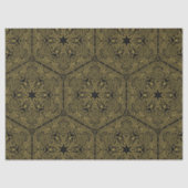 Mandala Motif-Papiertaschentuch Seidenpapier (Vorderseite)