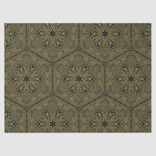 Mandala Motif-Papiertaschentuch Seidenpapier (Vorderseite)