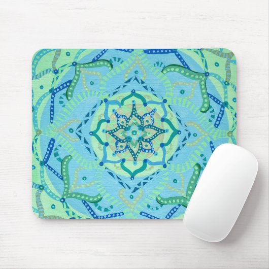 Mandala Mouse Pad Mousepad (Mit Mouse)