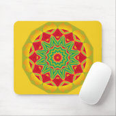Mandala Mouse Pad Mousepad (Mit Mouse)